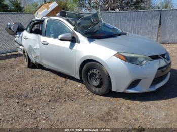  Salvage Toyota Corolla