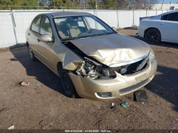  Salvage Kia Spectra