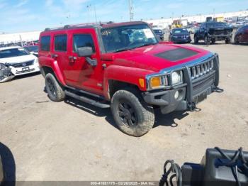  Salvage HUMMER H3 Suv