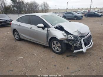  Salvage Chevrolet Cruze
