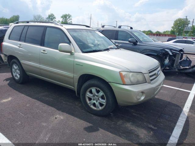  Salvage Toyota Highlander