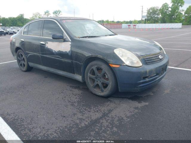  Salvage INFINITI G35