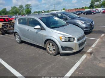  Salvage Chevrolet Sonic