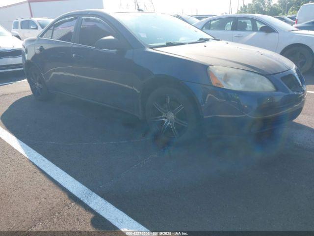  Salvage Pontiac G6