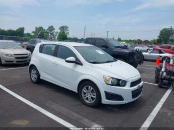  Salvage Chevrolet Sonic