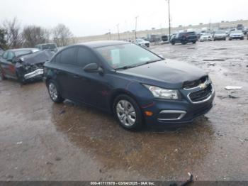  Salvage Chevrolet Cruze
