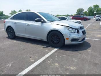  Salvage Chevrolet Cruze