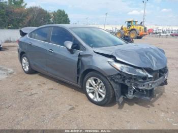  Salvage Chevrolet Cruze