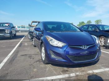  Salvage Hyundai ELANTRA