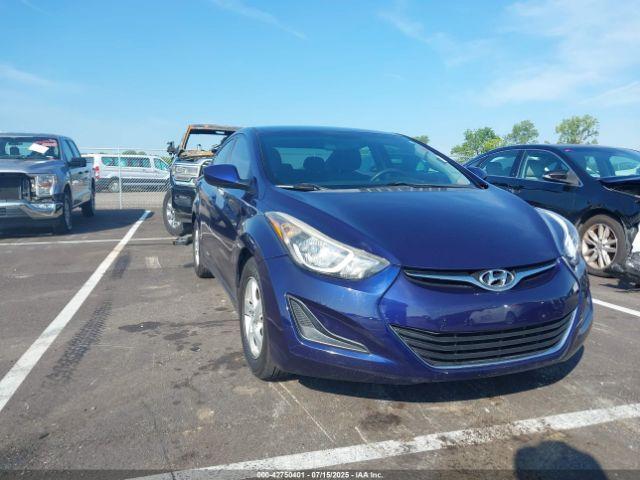  Salvage Hyundai ELANTRA