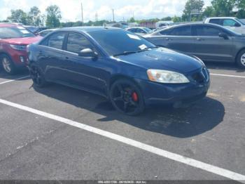  Salvage Pontiac G6