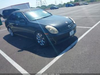  Salvage INFINITI G35
