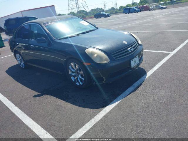  Salvage INFINITI G35