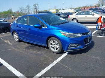  Salvage Chevrolet Cruze