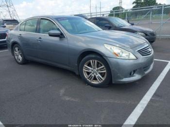  Salvage INFINITI G25x