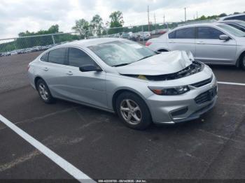  Salvage Chevrolet Malibu