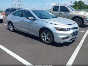 Salvage Chevrolet Malibu