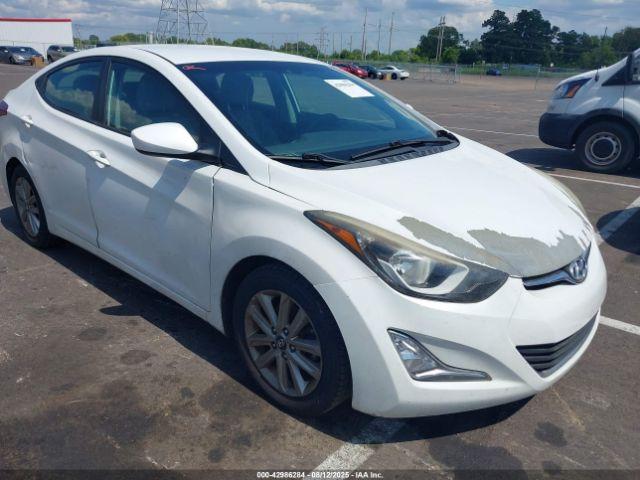  Salvage Hyundai ELANTRA