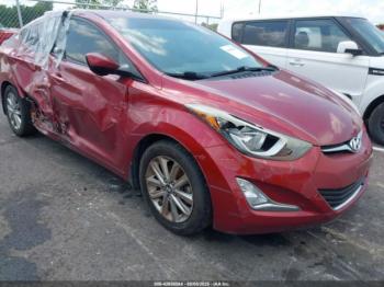  Salvage Hyundai ELANTRA