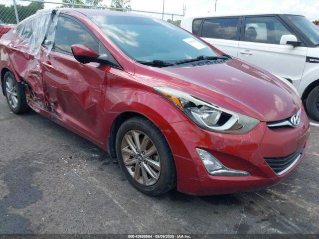  Salvage Hyundai ELANTRA