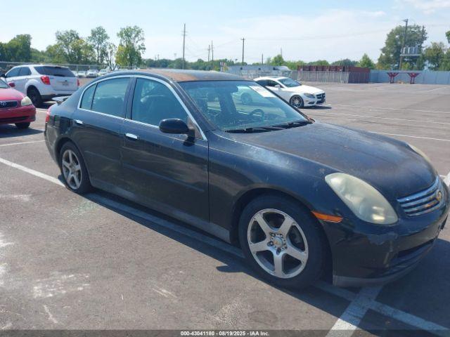  Salvage INFINITI G35