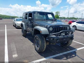  Salvage Jeep Wrangler