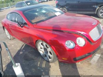  Salvage Bentley Continental Gt