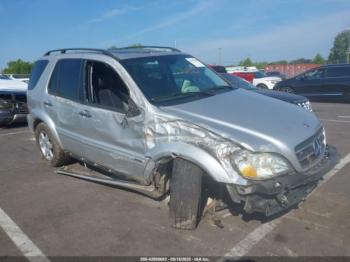  Salvage Mercedes-Benz M-Class