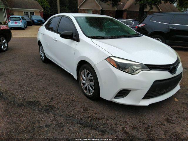  Salvage Toyota Corolla