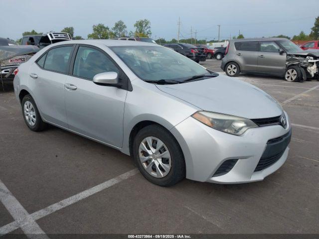  Salvage Toyota Corolla