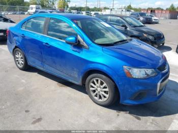  Salvage Chevrolet Sonic