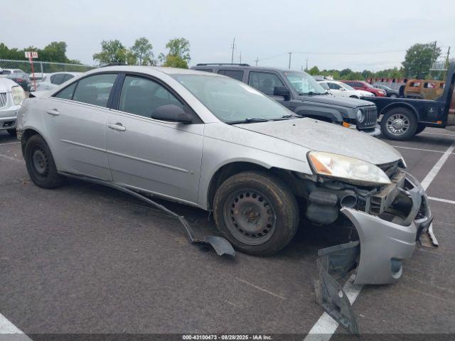  Salvage Pontiac G6