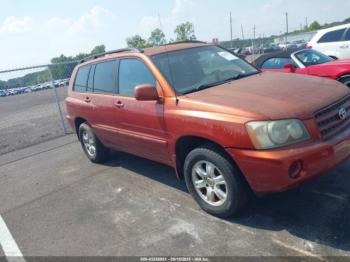  Salvage Toyota Highlander