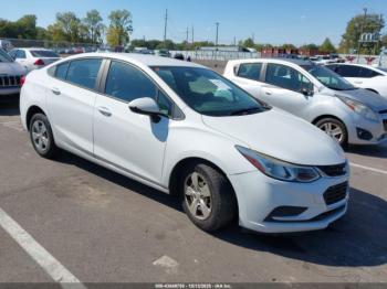  Salvage Chevrolet Cruze