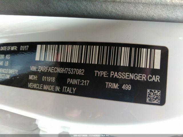 Alfa Romeo Giulia Ti Rwd Image 2