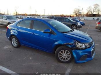  Salvage Chevrolet Sonic