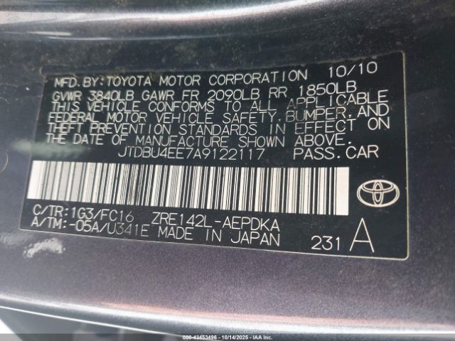 Toyota Corolla Le Image 11