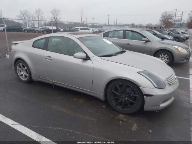 Salvage INFINITI G35