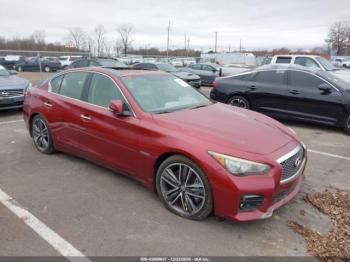  Salvage INFINITI Q50 Hybrid