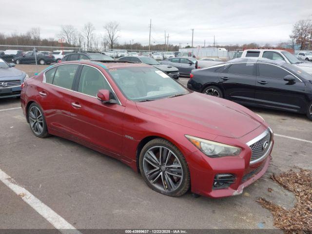  Salvage INFINITI Q50 Hybrid