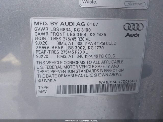 Audi Q7 3.6 Premium Image 5