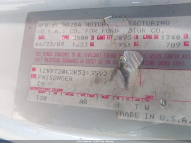 Ford Probe Gl Image 10