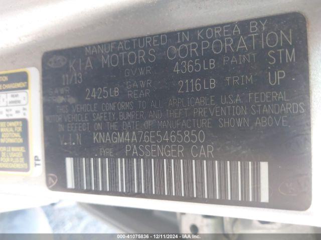 Kia Optima Lx Image 8