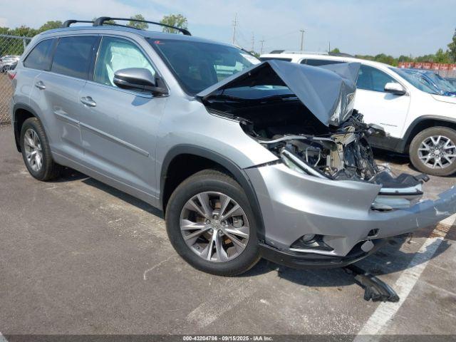  Salvage Toyota Highlander
