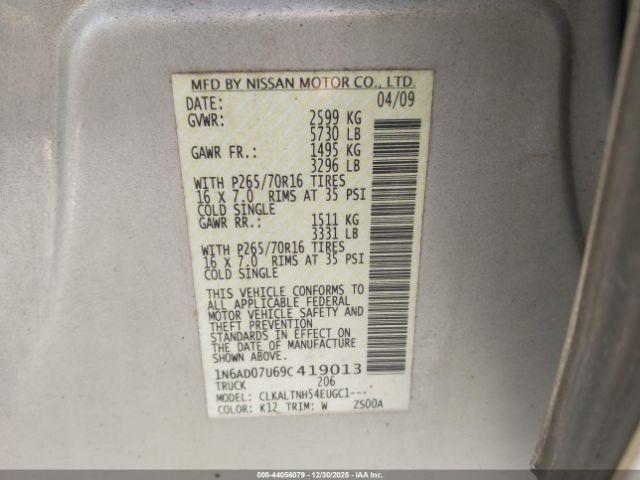 Nissan Frontier Se Image 14