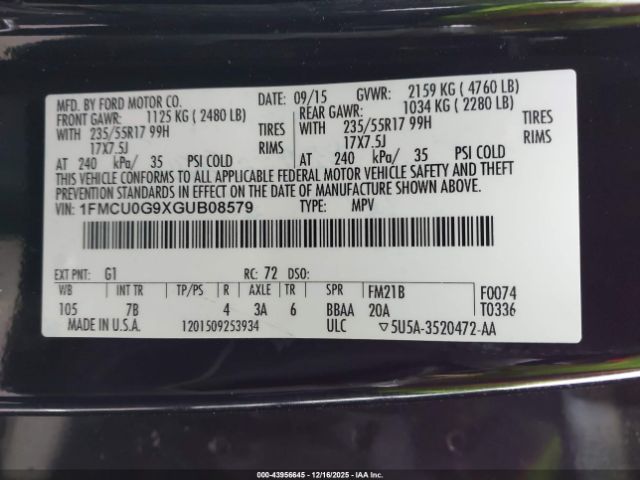 Ford Escape Se Image 7