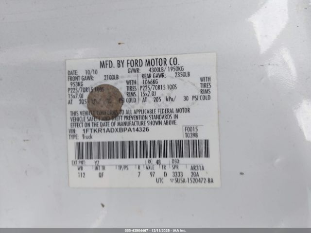 Ford Ranger Xl Image 9