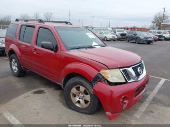  Salvage Nissan Pathfinder