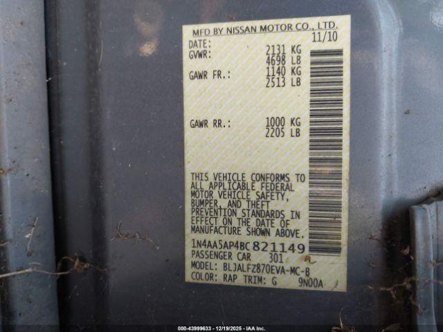 Nissan Maxima 3.5 Sv Image 8