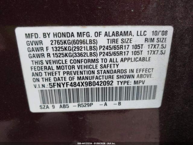 Honda Pilot Ex Image 9